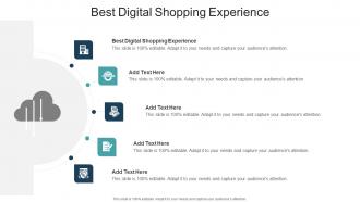 Best Digital Shopping Experience In Powerpoint And Google Slides Cpb