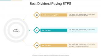 Best Dividend Paying ETFS In Powerpoint And Google Slides Cpb