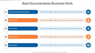 Best Documentaries Business Work In Powerpoint And Google Slides Cpb