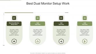 Best Dual Monitor Setup Work In Powerpoint And Google Slides Cpb