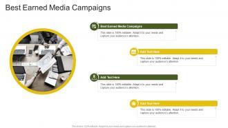 Best Earned Media Campaigns In Powerpoint And Google Slides Cpb