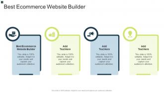 Best Ecommerce Website Builder In Powerpoint And Google Slides Cpb