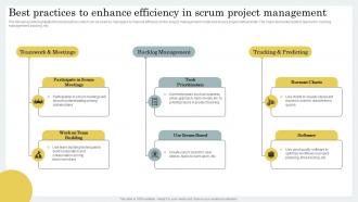 Best Efficiency In Scrum Project Management Strategic Guide For Hybrid Project Management