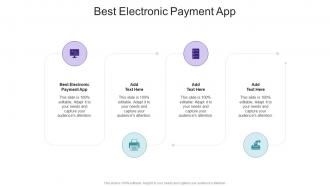 Best Electronic Payment App In Powerpoint And Google Slides Cpb