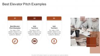 Best Elevator Pitch Examples In Powerpoint And Google Slides Cpb