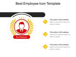 Best employee icon template