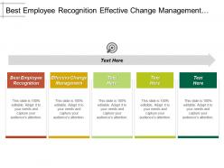 Best employee recognition effective change management sales crm