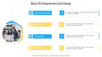Best Entrepreneurial Ideas In Powerpoint And Google Slides Cpb