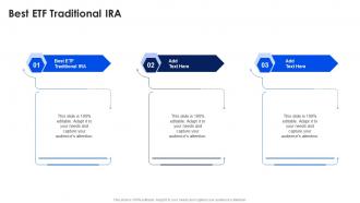 Best ETF Traditional IRA In Powerpoint And Google Slides Cpb