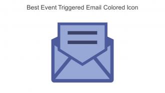 Best Event Triggered Email Colored Icon In Powerpoint Pptx Png And Editable Eps Format