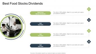 Best Food Stocks Dividends In Powerpoint And Google Slides Cpb