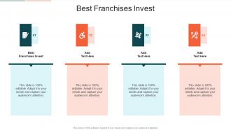 Best Franchises Invest In Powerpoint And Google Slides Cpb