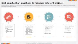 Best Gamification Practices To Manage Different Projects
