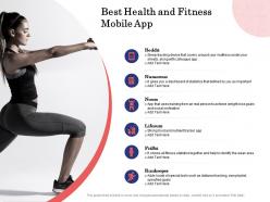 Best Health And Fitness Mobile App