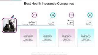 Best Health Insurance Companies In Powerpoint And Google Slides Cpb