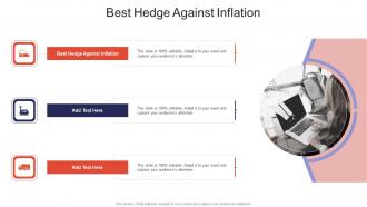 Best Hedge Against Inflation In Powerpoint And Google Slides Cpb