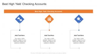 Best High Yield Checking Accounts In Powerpoint And Google Slides Cpb