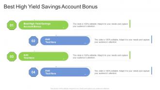 Best High Yield Savings Account Bonus In Powerpoint And Google Slides Cpb