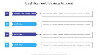 Best High Yield Savings Account In Powerpoint And Google Slides Cpb