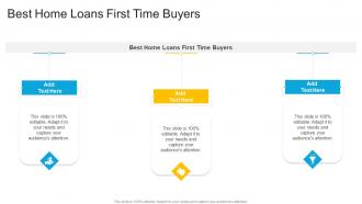 Best Home Loans First Time Buyers In Powerpoint And Google Slides Cpb