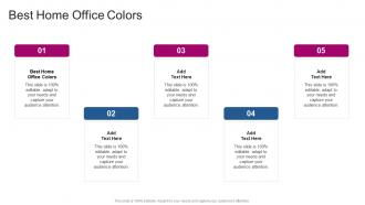 Best Home Office Colors In Powerpoint And Google Slides Cpb