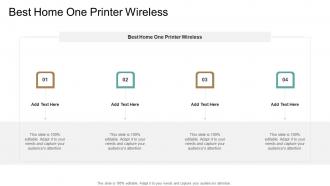 Best Home One Printer Wireless In Powerpoint And Google Slides Cpb