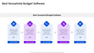 Best Household Budget Software In Powerpoint And Google Slides Cpb