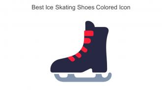 Best Ice Skating Shoes Colored Icon In Powerpoint Pptx Png And Editable Eps Format