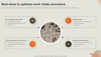 Best Ideas To Optimize Work Intake Procedure