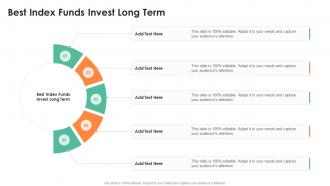 Best Index Funds Invest Long Term In Powerpoint And Google Slides Cpb