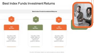 Best Index Funds Investment Returns In Powerpoint And Google Slides Cpb