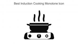 Best Induction Cooking Monotone Icon In Powerpoint Pptx Png And Editable Eps Format