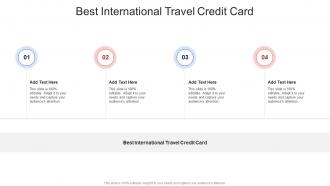 Best International Travel Credit Card In Powerpoint And Google Slides Cpb