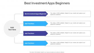 Best Investment Apps Beginners In Powerpoint And Google Slides Cpb