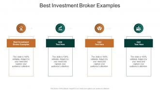 Best Investment Broker Examples In Powerpoint And Google Slides Cpb