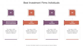 Best Investment Firms Individuals In Powerpoint And Google Slides Cpb