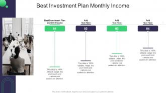Best Investment Plan Monthly Income In Powerpoint And Google Slides Cpb