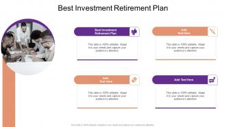 Best Investment Retirement Plan In Powerpoint And Google Slides Cpb
