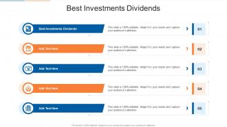 Best Investments Dividends In Powerpoint And Google Slides Cpb