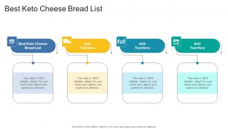 Best Keto Cheese Bread List In Powerpoint And Google Slides Cpb