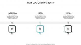 Best Low Calorie Cheese In Powerpoint And Google Slides Cpb