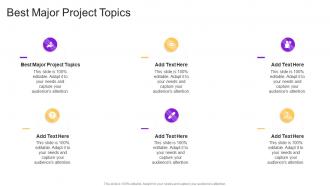 Best Major Project Topics In Powerpoint And Google Slides Cpb