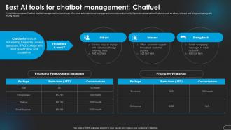 Best Management Chatfuel Revolutionizing Marketing With Ai Trends And Opportunities AI SS V