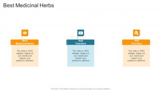 Best Medicinal Herbs In Powerpoint And Google Slides Cpb