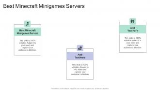 Best Minecraft Minigames Servers In Powerpoint And Google Slides Cpb