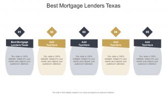 Best Mortgage Lenders Texas In Powerpoint And Google Slides Cpb