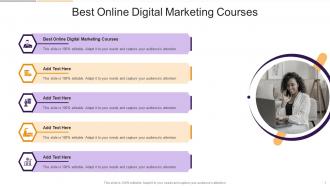 Best Online Digital Marketing Courses In Powerpoint And Google Slides Cpb