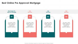 Best Online Pre Approval Mortgage In Powerpoint And Google Slides Cpb