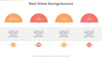Best Online Savings Account In Powerpoint And Google Slides Cpb