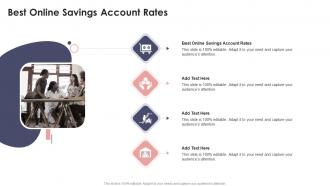Best Online Savings Account Rates In Powerpoint And Google Slides Cpb